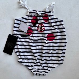 NWT Burberry Stripe Onesie